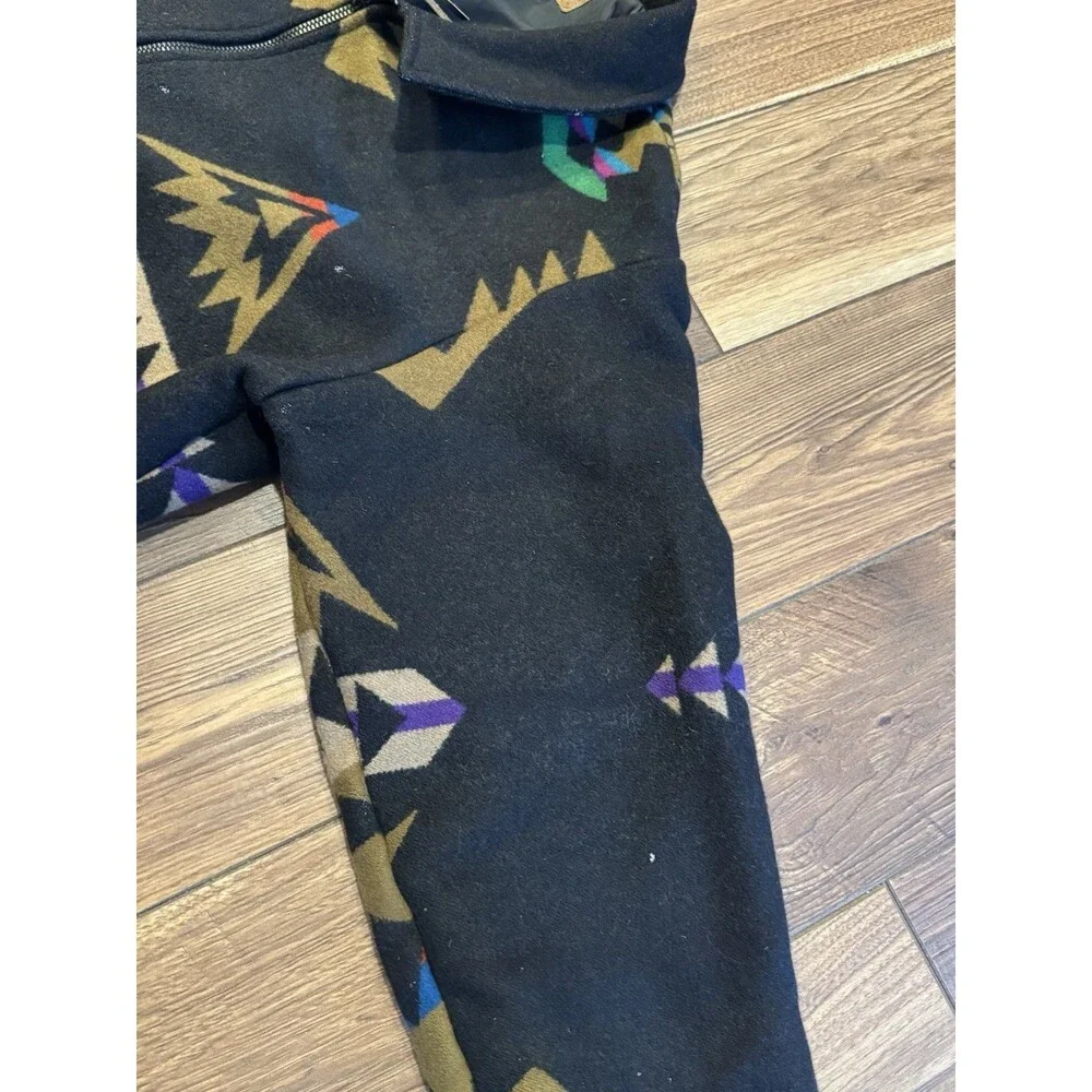 RARE Vintage Pendleton High Grade Western Wear Aztec Wool Jacket Size L - Picture 3 of 8